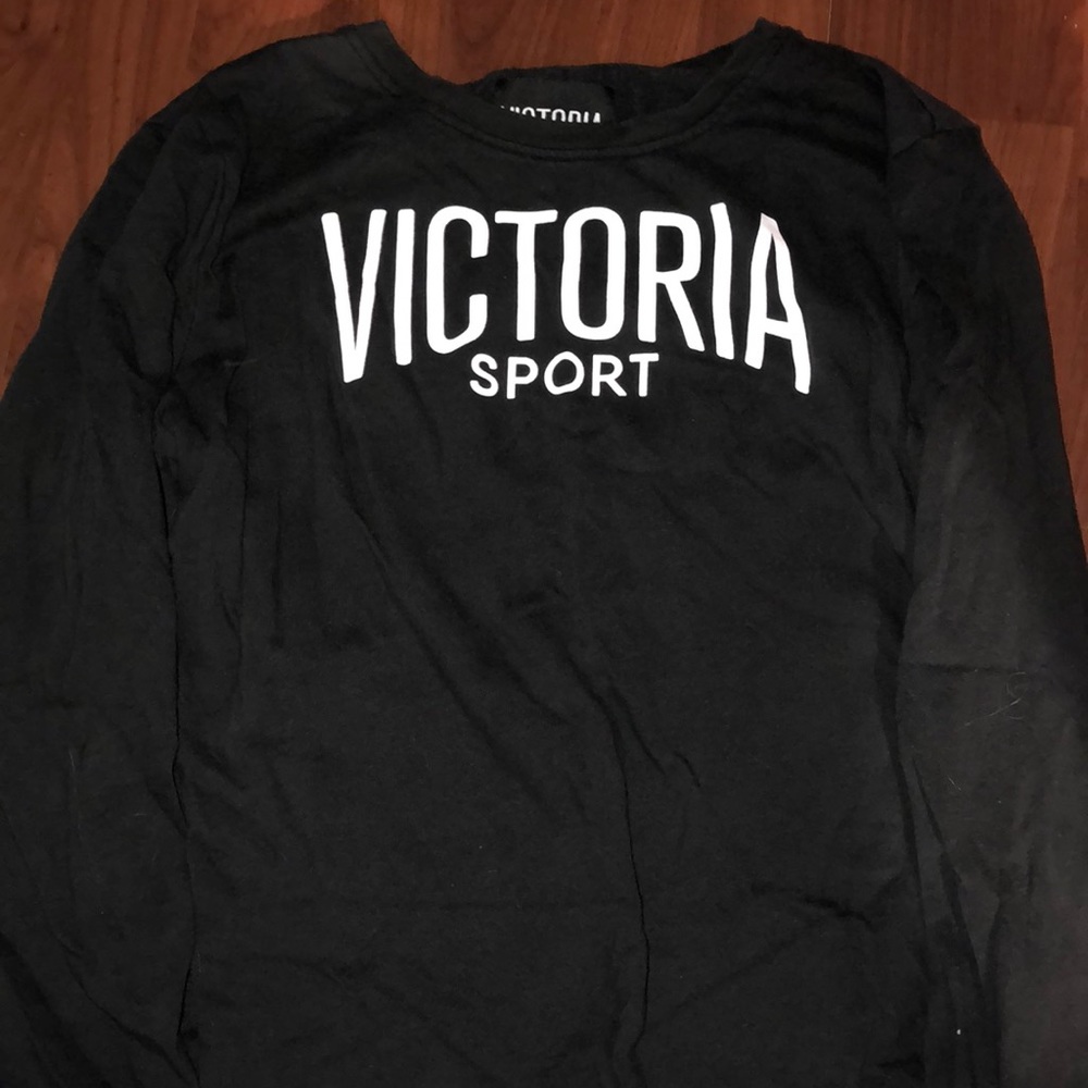 Victoria’s Secret long black sweater.
